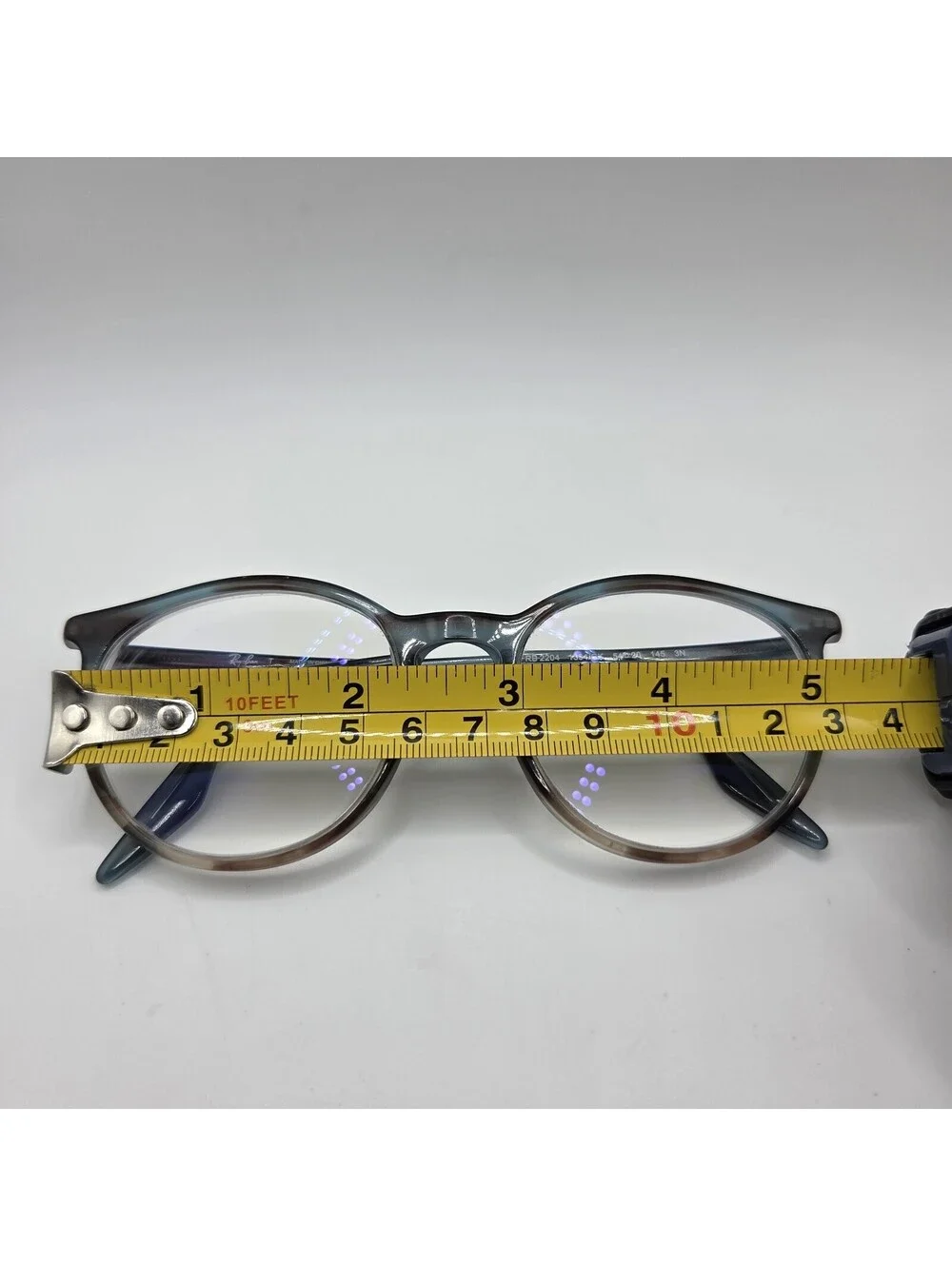 Ray-Ban RB 2204 Green Blue Striped 54/20/145 Gradient 1394GK Glasses Frames
